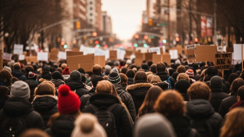 Traktory na ulicach Warszawy: Policja w akcji podczas protestu rolników