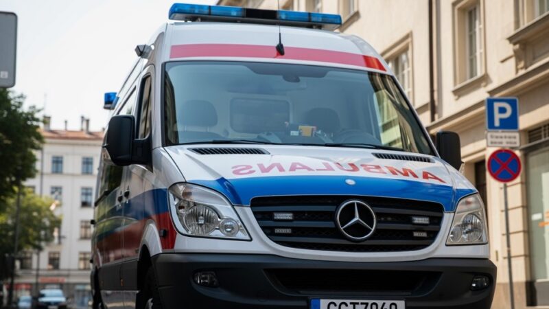 Bohaterska akcja policji: uratowali mężczyznę z płonącego domu