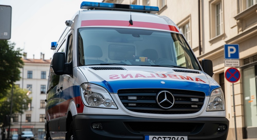 Bohaterska akcja policji: uratowali mężczyznę z płonącego domu