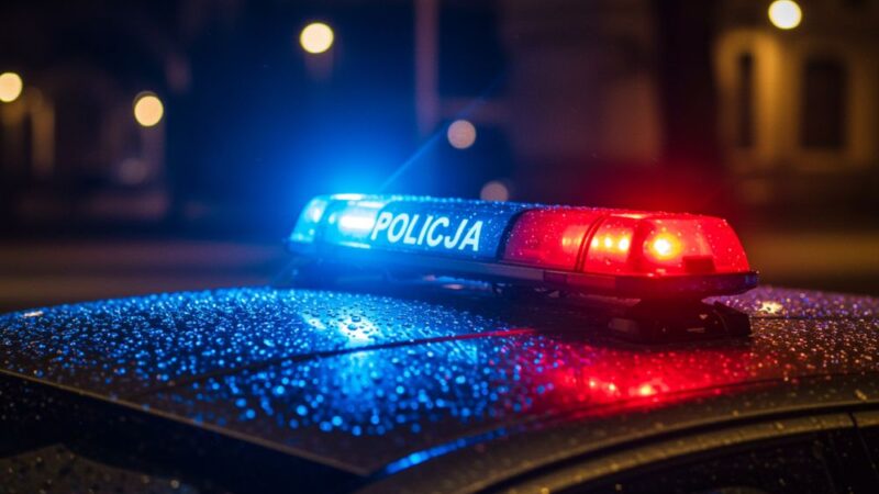 Policja w Warszawie odnajduje przestępcę ukrywającego się w szafie