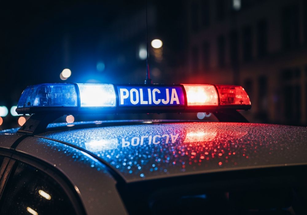 Nóż w ręku, strach w sercach: Mężczyzna aresztowany za groźby w Grodzisku