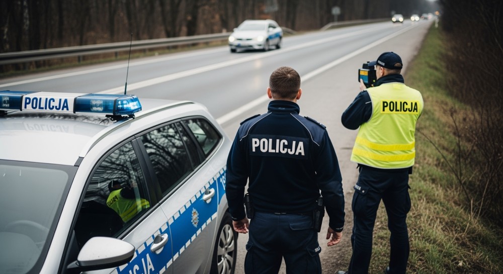 Policjanci zatrzymali pijanego kierowcę dzięki czujności podczas patrolu