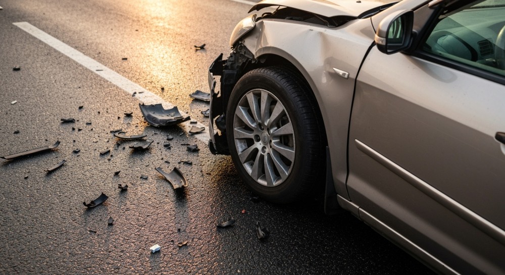 Zderzenie na Wolskiej: chaos na skrzyżowaniu al. Solidarności i ul. Okopowej