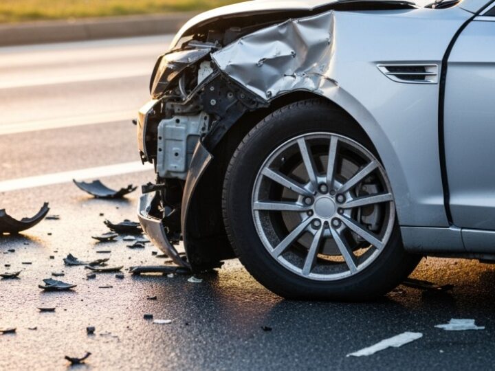 Kierowca bez zezwolenia wpadł po kolizji w Chudolipiu