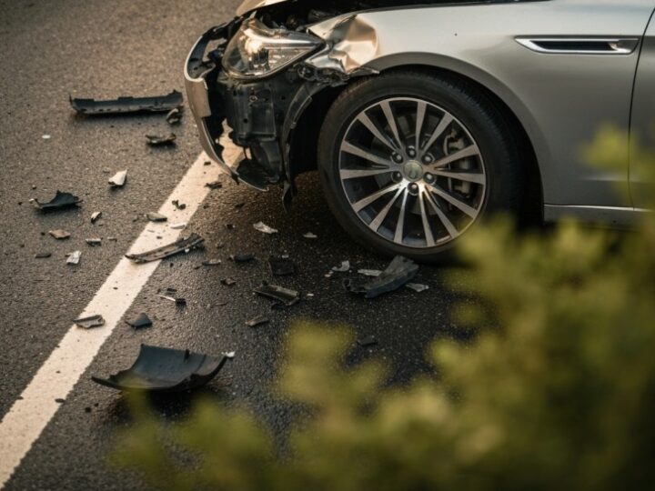 Wymijanie zagraża bezpieczeństwu: Wypadek w Kamionce