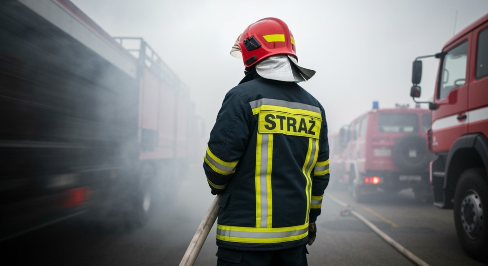 Błyskawiczne ratowanie życia: strażacy w akcji podczas pożaru w Warszawie