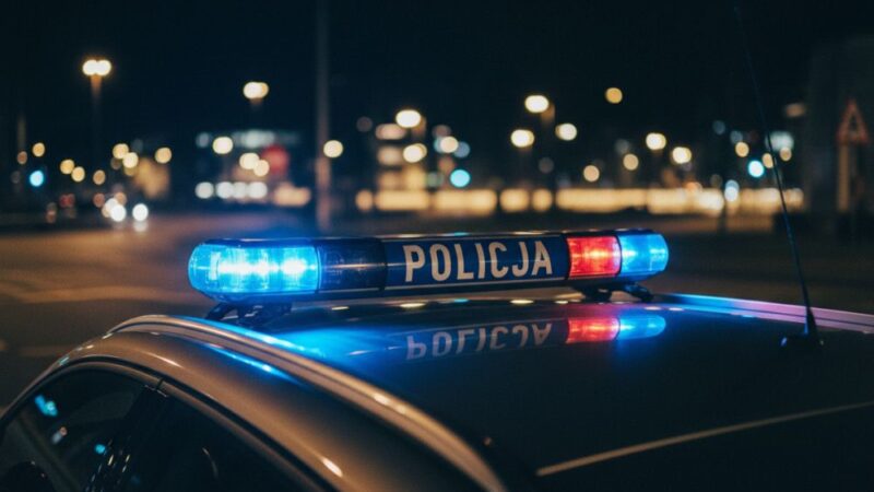 Błyskawiczna akcja policji: Komendant osobiście zatrzymał włamywaczy w Józefowie