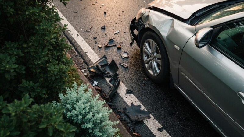 Błyskawiczna akcja strażników miejskich w obliczu tragedii na drodze