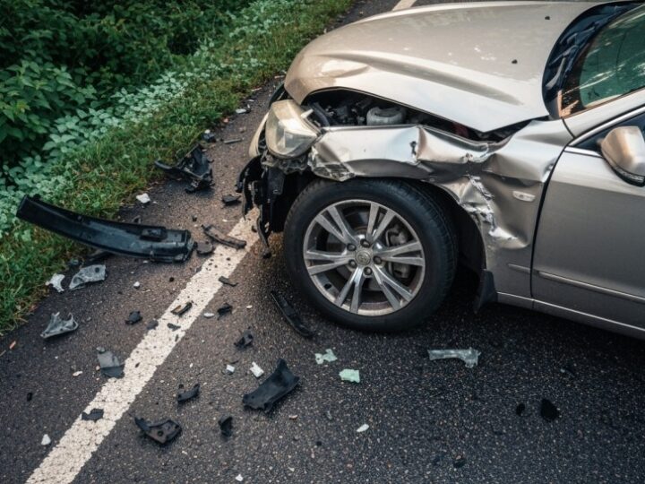 Poważny wypadek na A2: kierowca zasnął za kierownicą