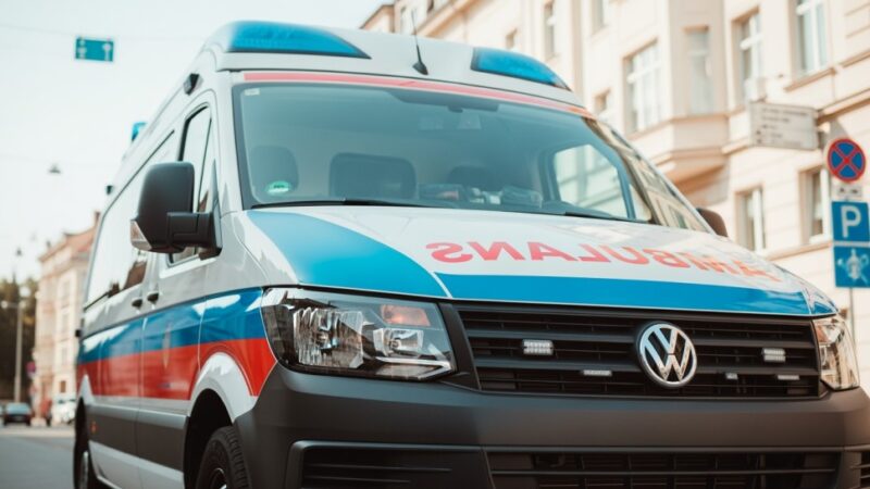 Ewakuacja z wysokości: ratownicy w akcji na 50-metrowej wieży w Warszawie