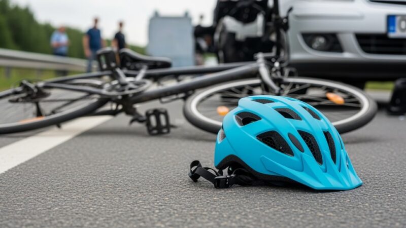 Kierowco, uważaj na rowerzystów. Nagranie ku przestrodze