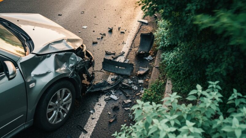 Groźna kolizja w godzinach szczytu komunikacyjnego