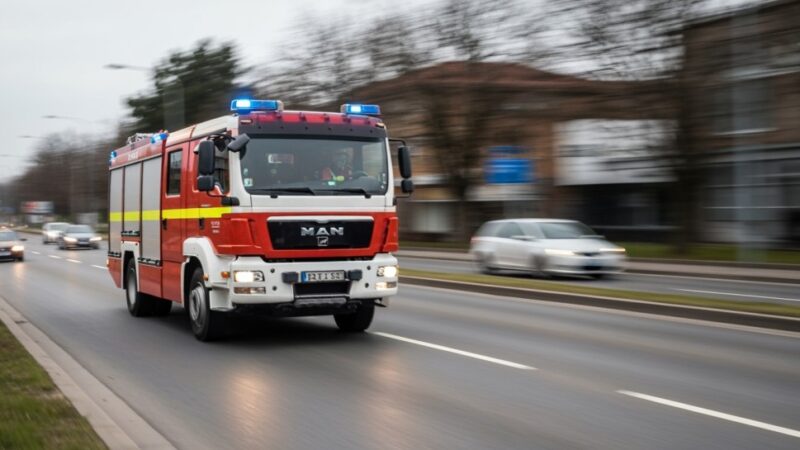 Pożar traw przy Wale Miedzeszyńskim: Strażacy w akcji ratują sytuację!