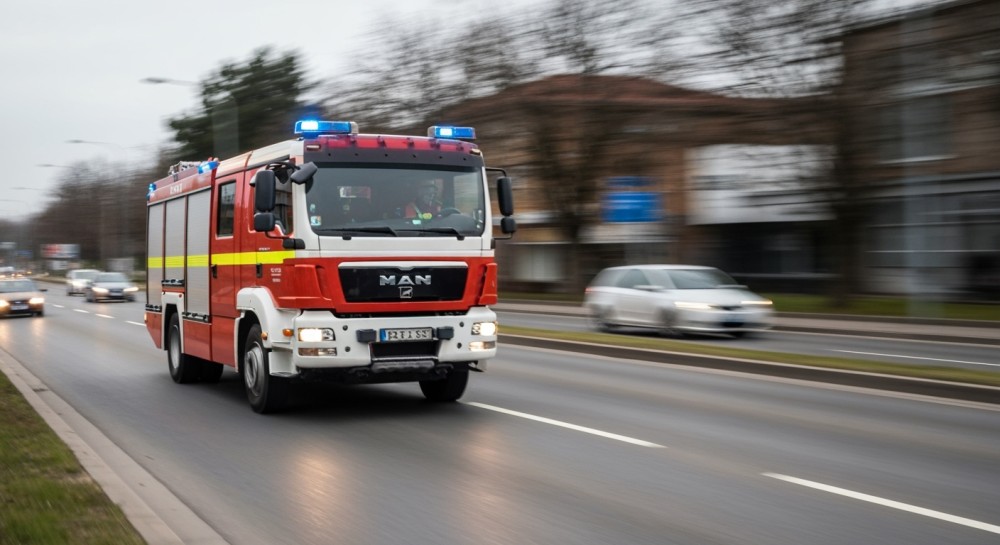 Pożar traw przy Wale Miedzeszyńskim: Strażacy w akcji ratują sytuację!