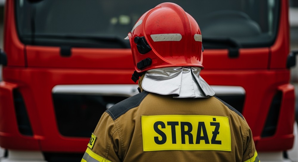 Dramatyczna walka z ogniem w warszawskim garażu podziemnym