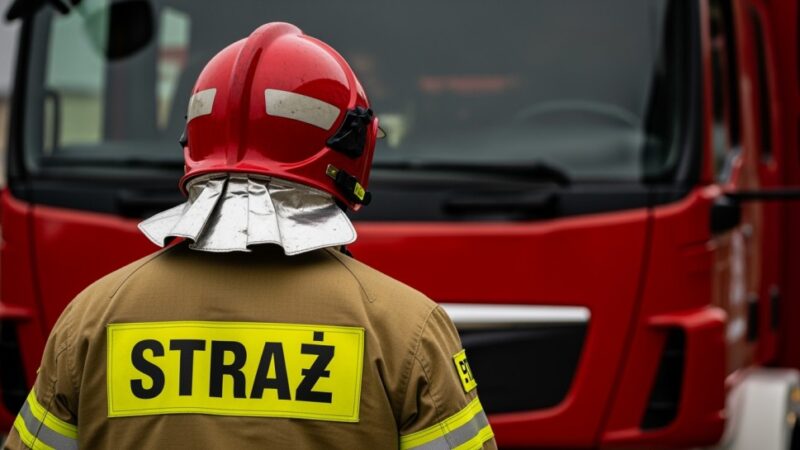 Bohaterowie w akcji: Policjantki i ratownik medyczny ratują rodzinę z płonącego domu