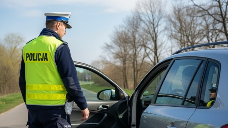 Ponad 2 promile i kolizja na Traugutta