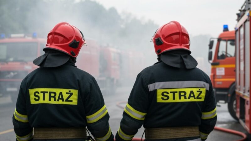 Pożar SUV-a w sercu Pragi: błyskawiczna akcja strażników miejskich