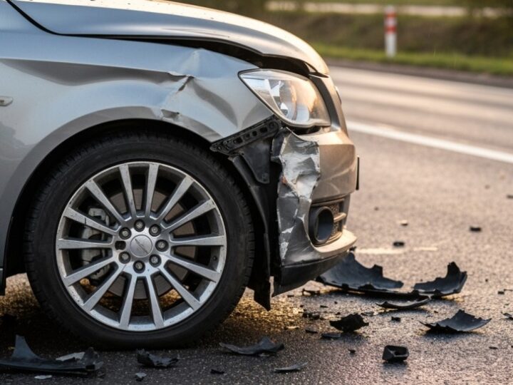 Kierowca uciekł z miejsca kolizji, teraz w rękach policji