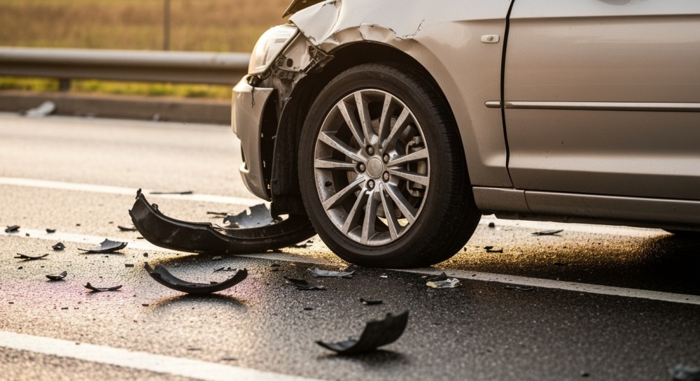 Tragiczny wypadek tira: Kierowca nie przeżył, pasażer w szpitalu