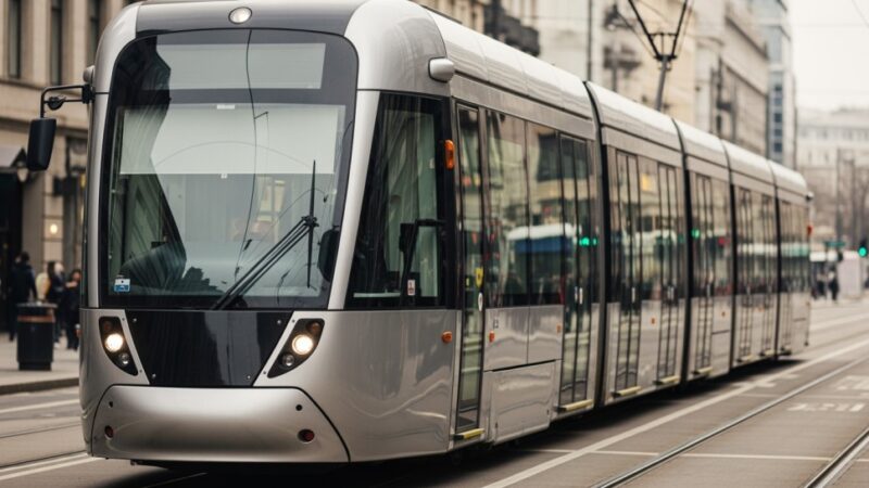 Tramwaje w Warszawie zatrzymane po kolizji na ul. Jagiellońskiej