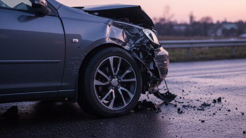Tragiczny wypadek w Kozłach: Sprawca uciekł, życie stracił 25-latek