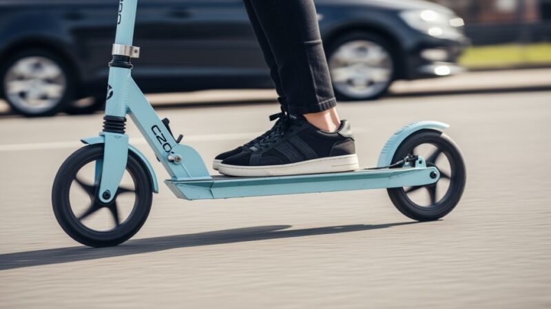 Tragedia na drodze: 14-latkowie na hulajnodze w niebezpieczeństwie