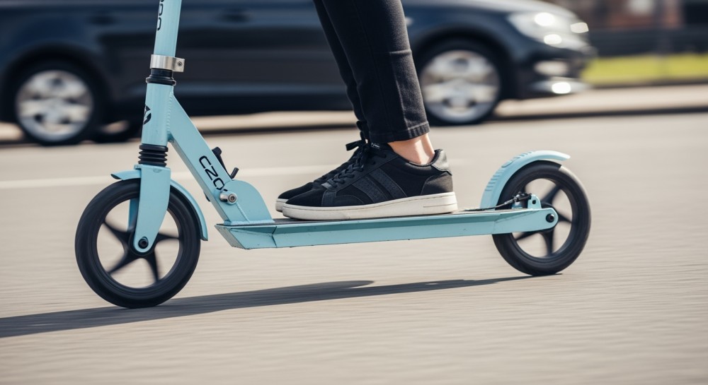 Tragedia na drodze: 14-latkowie na hulajnodze w niebezpieczeństwie