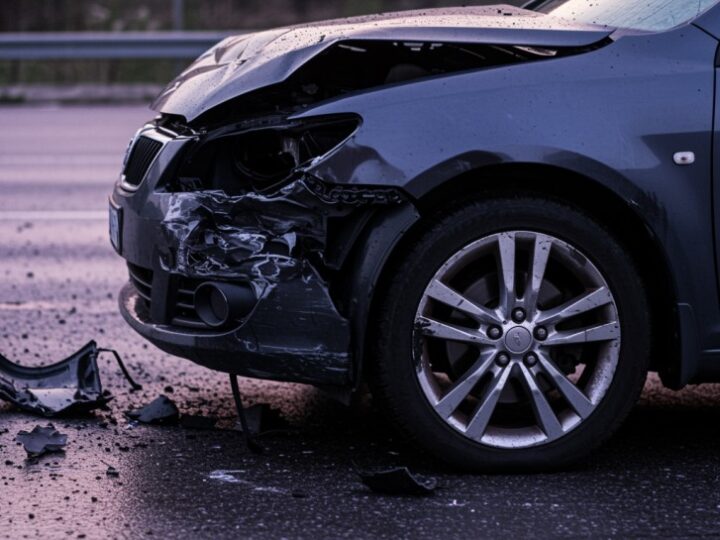 Poważne zderzenie na Rondzie Waszyngtona: cztery osoby ranne w wypadku komunikacyjnym