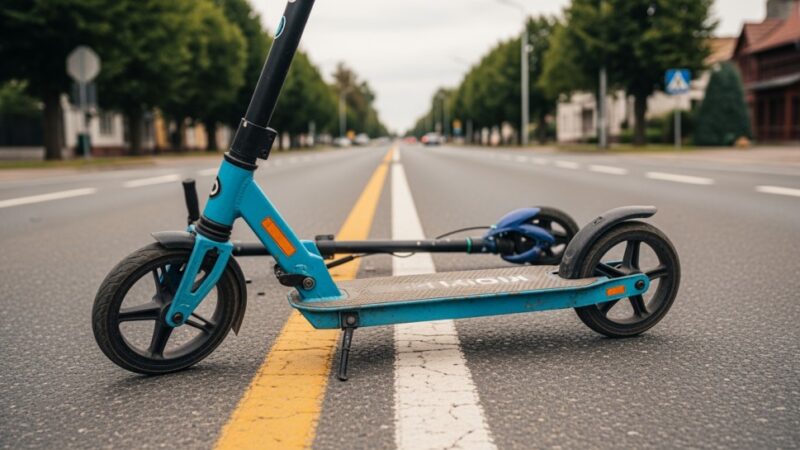 Mandat za jazdę na hulajnodze: promile i pasażer to ryzykowna mieszanka