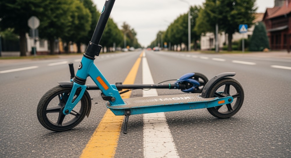 Mandat za jazdę na hulajnodze: promile i pasażer to ryzykowna mieszanka