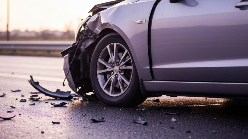 Tragiczny wypadek: motorowerzysta zmarł po zderzeniu z Fordem