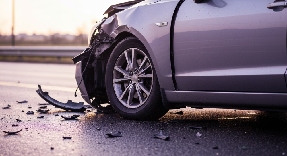 Tragiczny wypadek: motorowerzysta zmarł po zderzeniu z Fordem