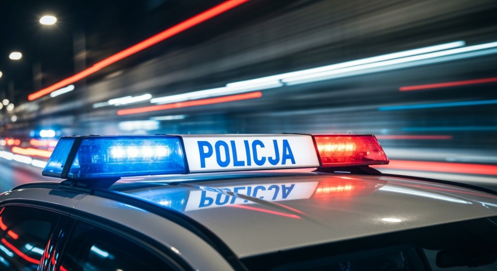 Pijany kierowca wylądował w rowie po utracie panowania nad pojazdem