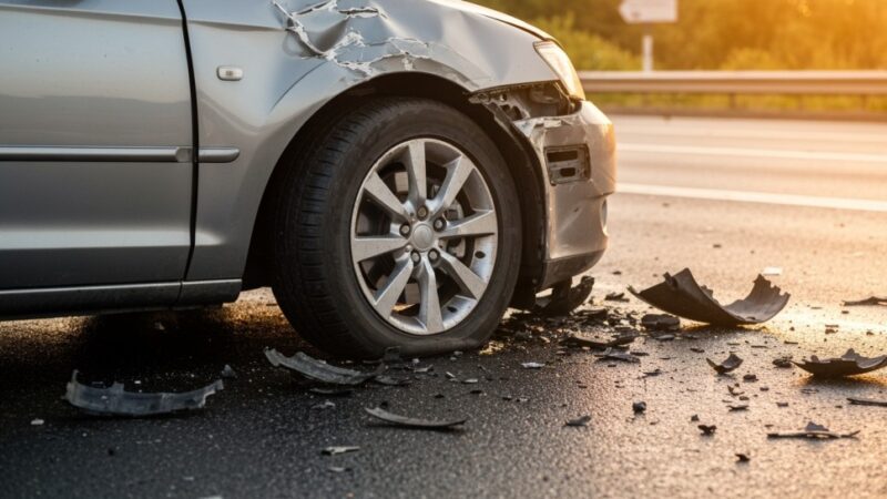 Dramatyczny wypadek na Moście Gdańskim w nocy