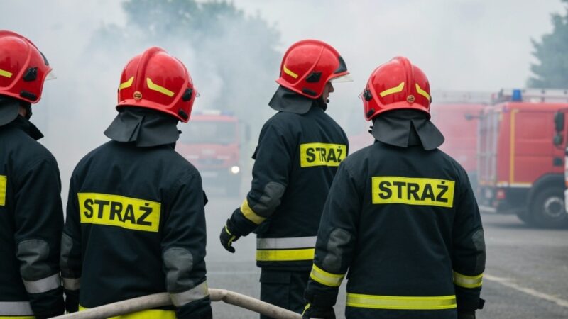 Pożar tiru w Konotopie: heroiczną akcja strażaków w akcji!