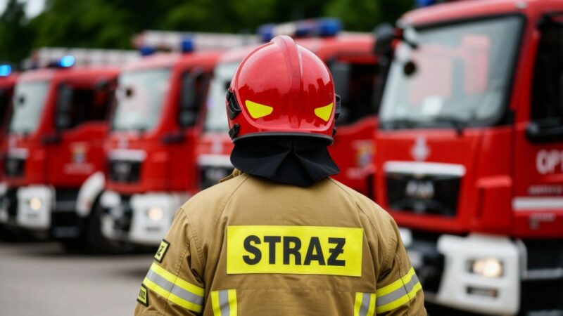 Strażacy z Warszawy w akcji: intensywne manewry w INTRACO