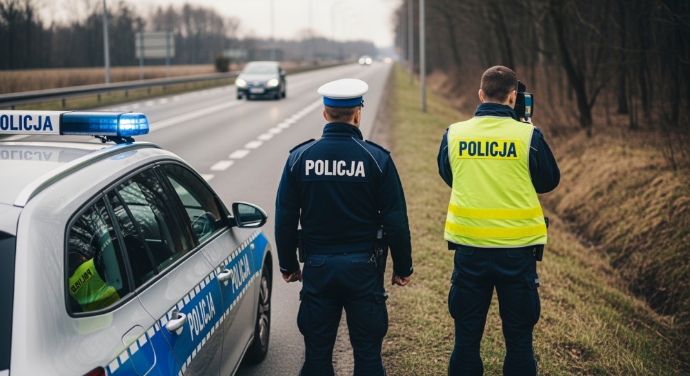 Bezpieczniejsze drogi w powiecie grójeckim: Policja w akcji!