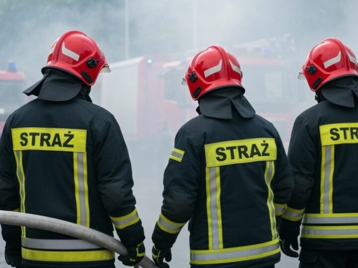 Pożar biurowca na Żeraniu: Ewakuacja i akcja strażaków w akcji!