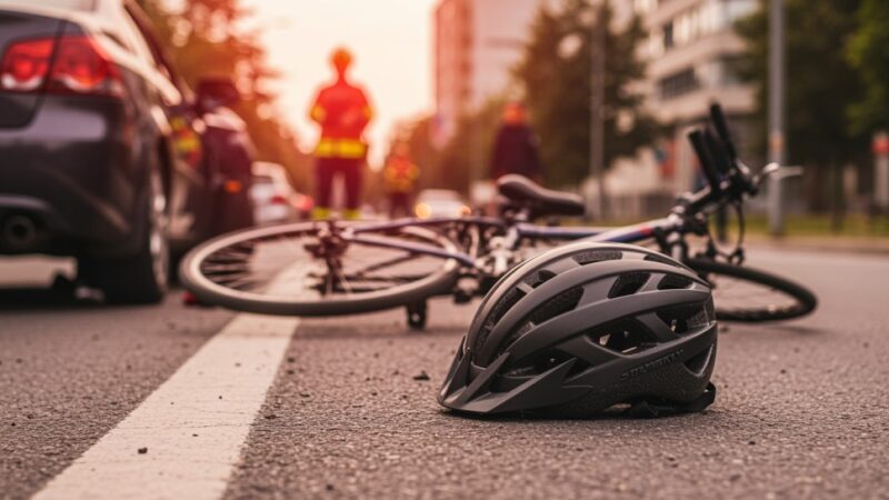 Pijany rowerzysta w niebezpieczeństwie: interwencja strażników w Pradze-Południe