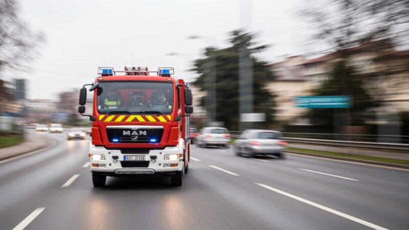 Podpalenie straganu na Żoliborzu: Mężczyzna w rękach policji!