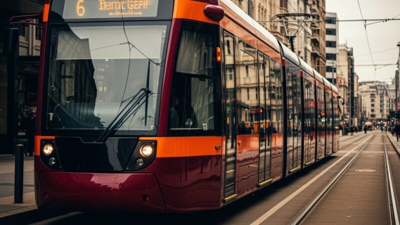 Tramwaje znów na Młocinach po remoncie zwrotnic!