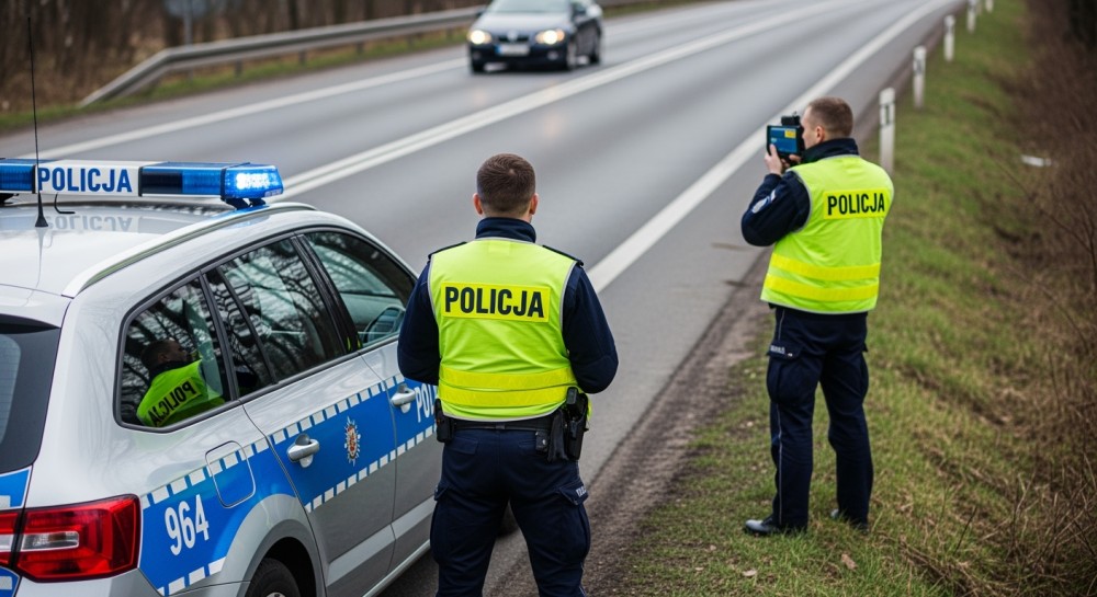 Leśna Ulica w Łoziskach: Kierowca z rekordowym przekroczeniem prędkości traci prawo jazdy!