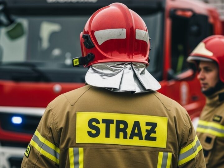 Strażacy w Wesołej: od pożaru ciężarówki do gniazda szerszeni
