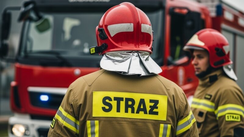 Strażacy w Wesołej: od pożaru ciężarówki do gniazda szerszeni