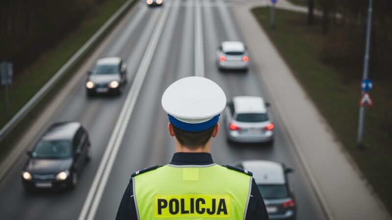 Drift na ulicy: Mandat i utrata prawa jazdy za niebezpieczne manewry w Warszawie