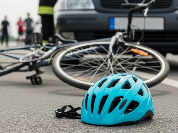 Rowerzysta pod wpływem alkoholu potrącony przez Toyotę