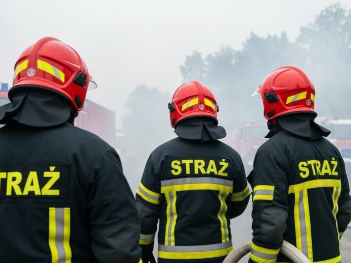 Groźny pożar na Krasnobrodzkiej: służby w akcji ratunkowej!