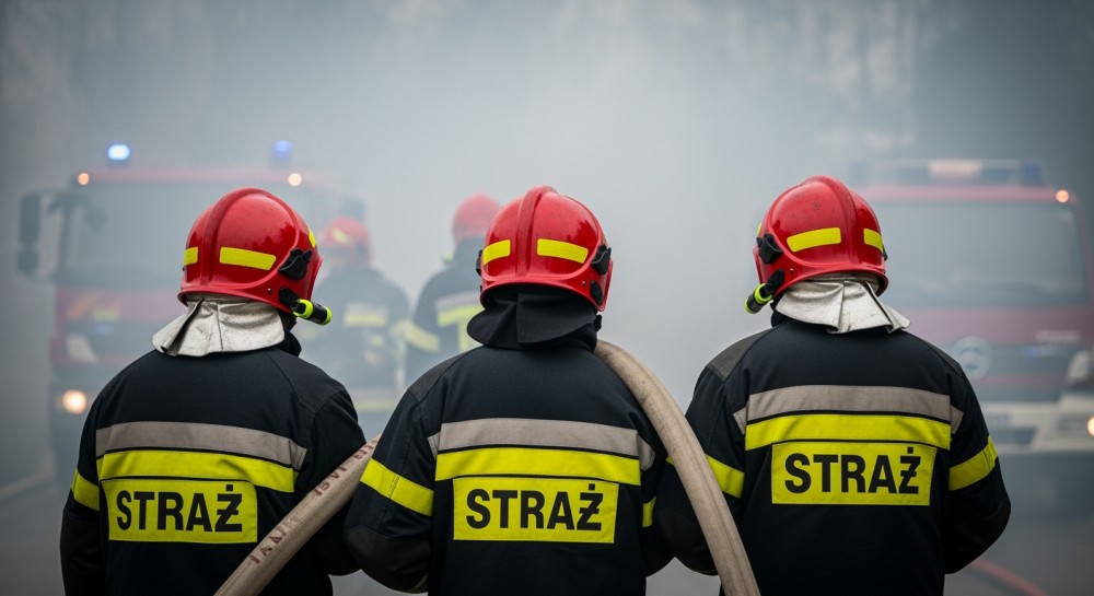 Widzieli pożar, wszczęli alarm