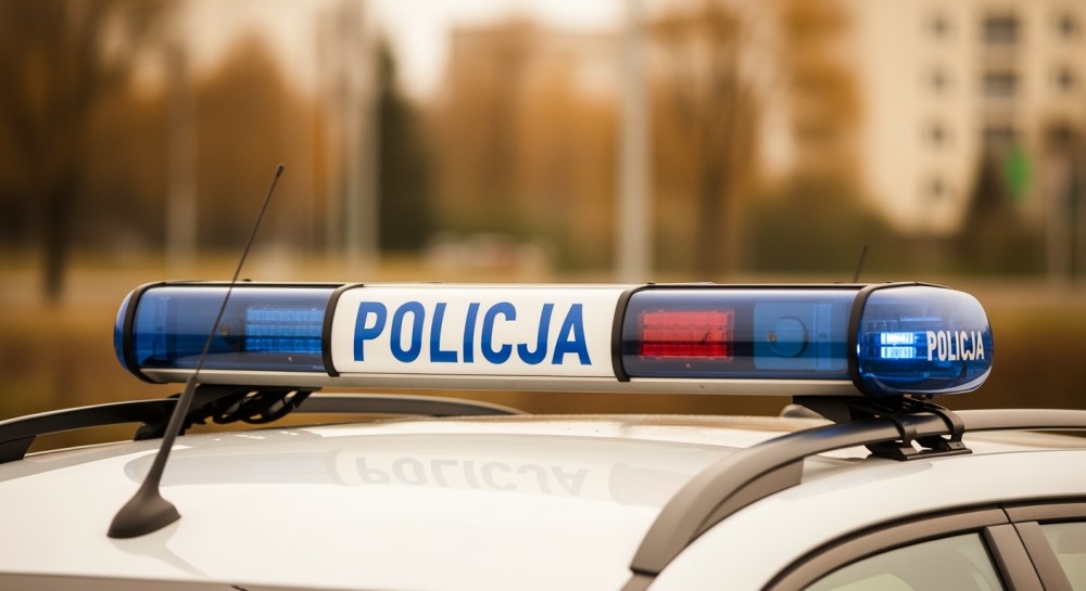 Agresywny mężczyzna z nożem i narkotykami zatrzymany na Placu Szembeka